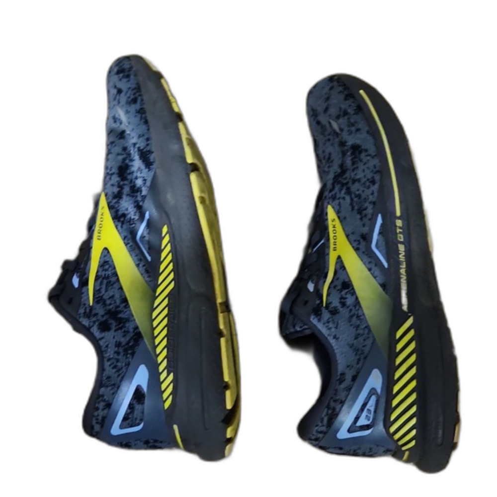 Brooks Men's Adrenaline GTS 23 Sneakers, Nine Iron/Folkstone/Sulphur, Size 11 - Picture 5 of 8